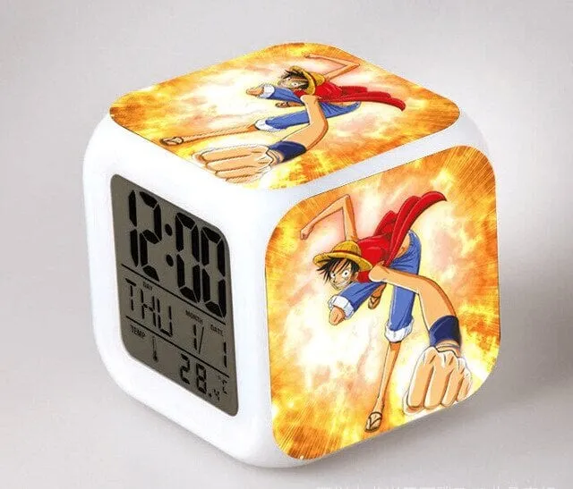 Reloj despertador One Piece Gomu Gomu No Pistol