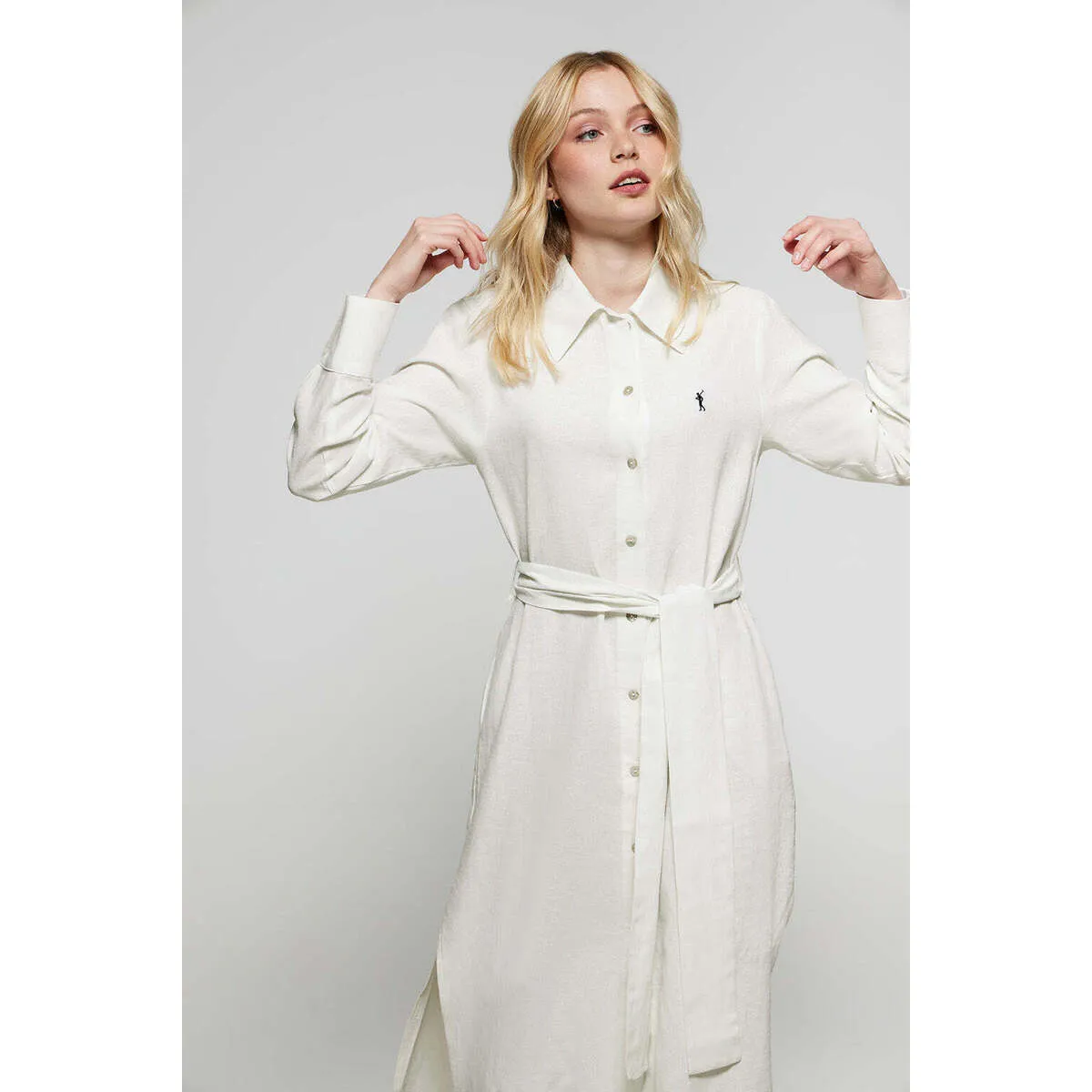 RIGBY GO ARA LINEN DRESS
