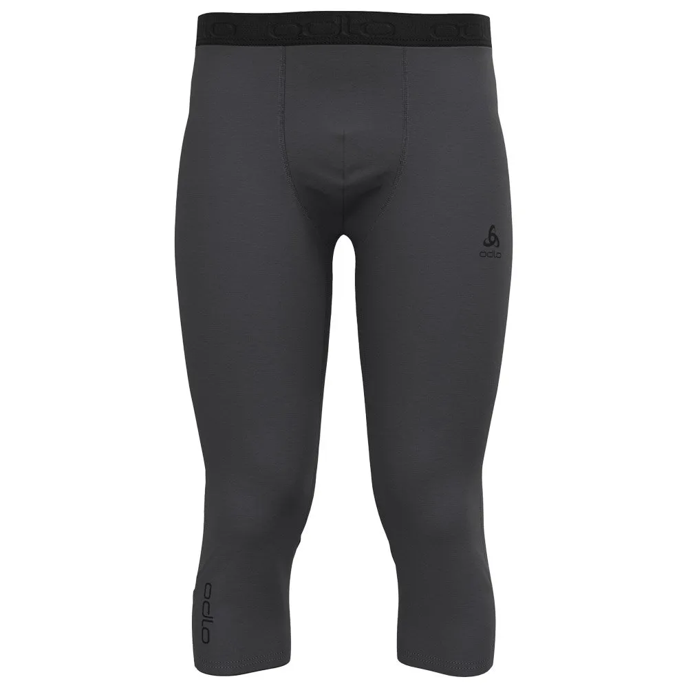 Ropa interior técnica Odlo Revelstoke PW 150 BL Bottom 3/4 Dark Grey Melange