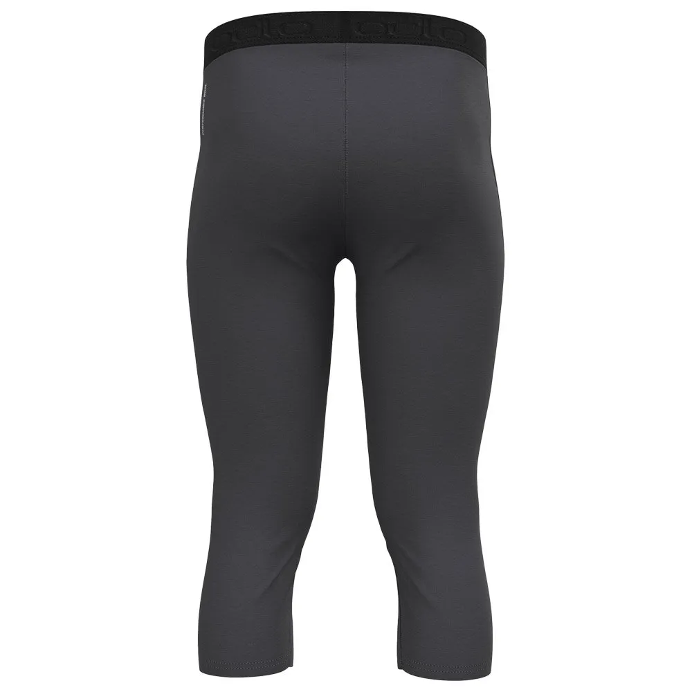 Ropa interior técnica Odlo Revelstoke PW 150 BL Bottom 3/4 Dark Grey Melange
