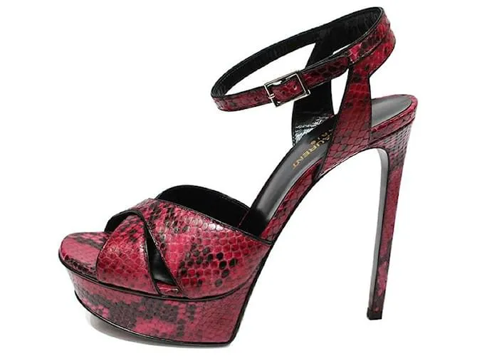 Saint Laurent Sandalias Rosa 