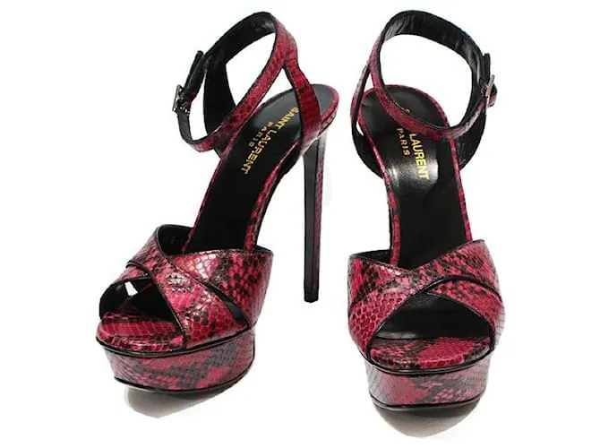 Saint Laurent Sandalias Rosa 