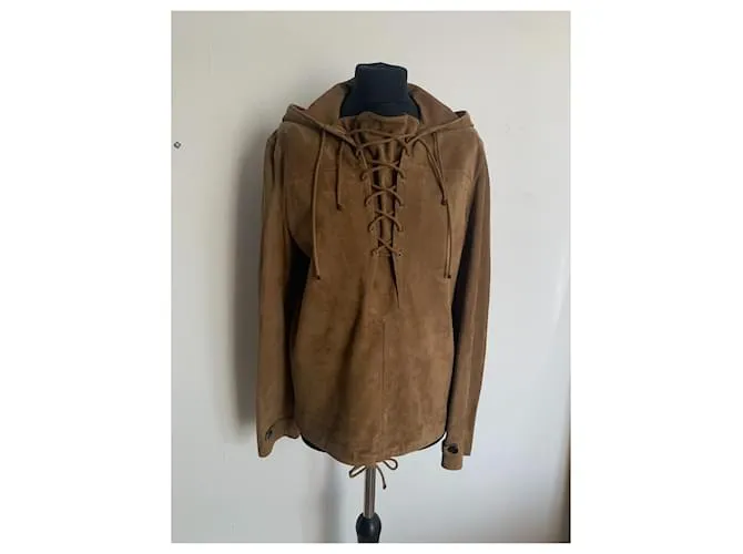 Saint Laurent Suéteres Camello 
