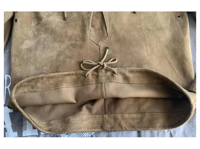 Saint Laurent Suéteres Camello 