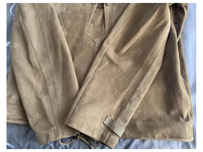 Saint Laurent Suéteres Camello 