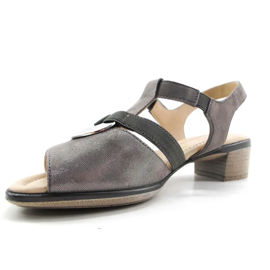 SANDALIA ARA LUGANO GRIS