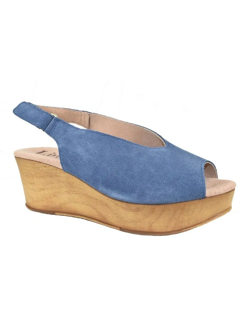 SANDALIA CON PLATAFORMA LINCE BY GIANNI ZENNA 90516 JEANS