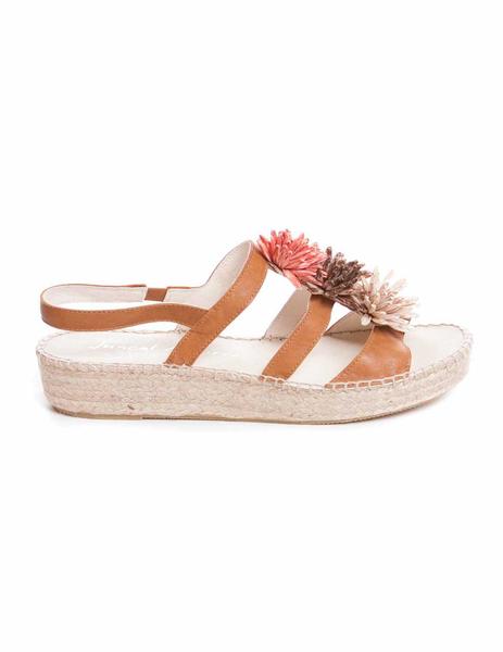 sandalia juncal aguirre esparto con flores