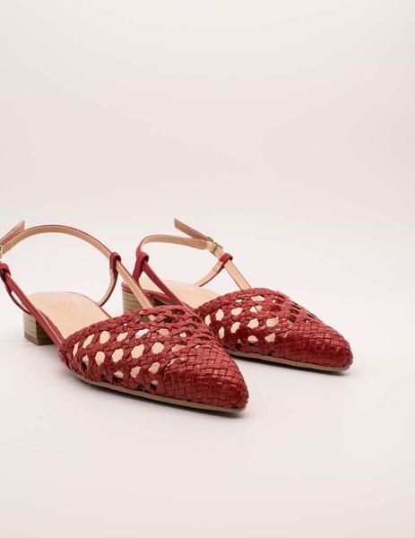 Sandalia Kess 21548 red trenzado de mujer.