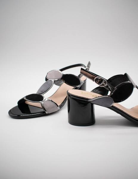 SANDALIA KESS ESPEJOANTE MULTI NEGRO
