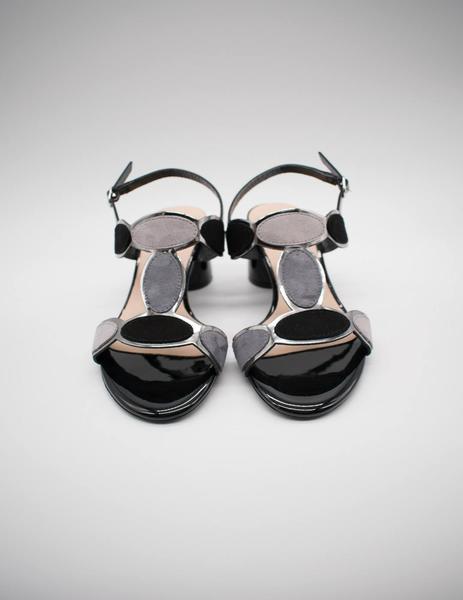 SANDALIA KESS ESPEJOANTE MULTI NEGRO