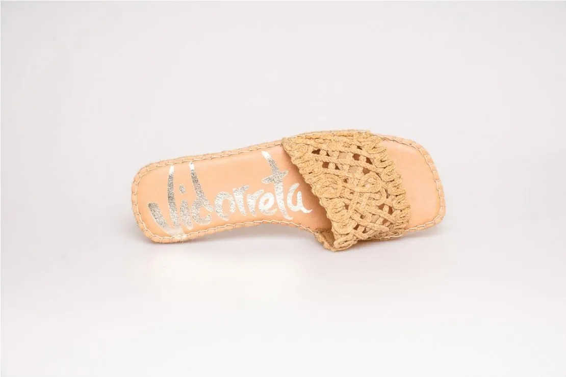 Sandalia Mujer Macrame 70100 Vidorreta