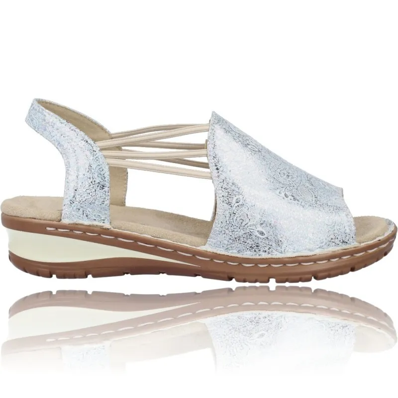 SANDALIAS CASUAL CON CUñA PARA MUJER DE ARA HAWAII 1227241