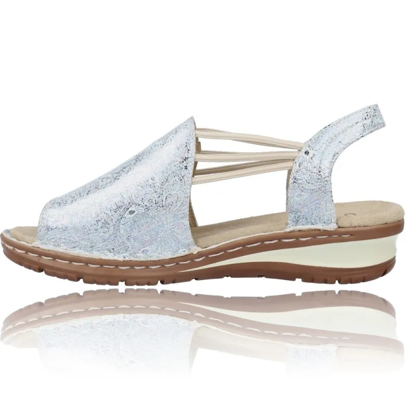 SANDALIAS CASUAL CON CUñA PARA MUJER DE ARA HAWAII 1227241