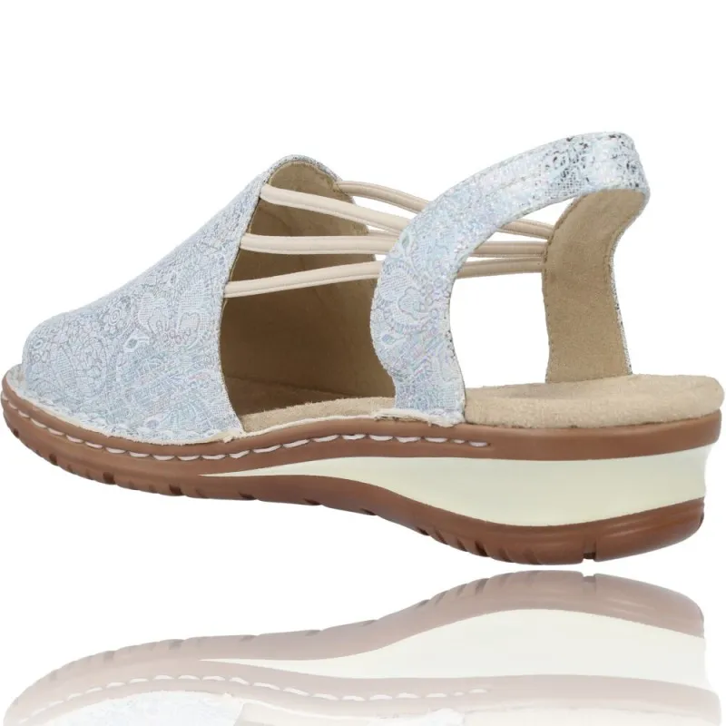 SANDALIAS CASUAL CON CUñA PARA MUJER DE ARA HAWAII 1227241
