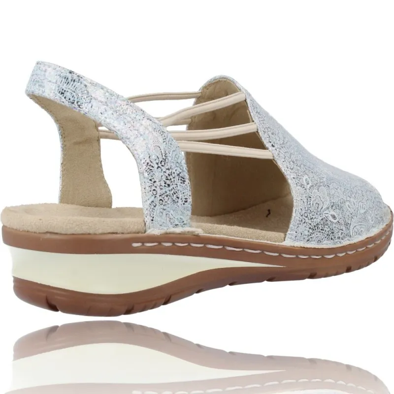 SANDALIAS CASUAL CON CUñA PARA MUJER DE ARA HAWAII 1227241