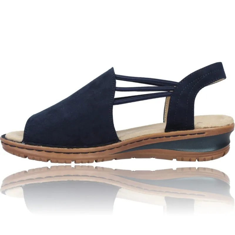 SANDALIAS CASUAL CON CUñA PARA MUJER DE ARA HAWAII 1227241