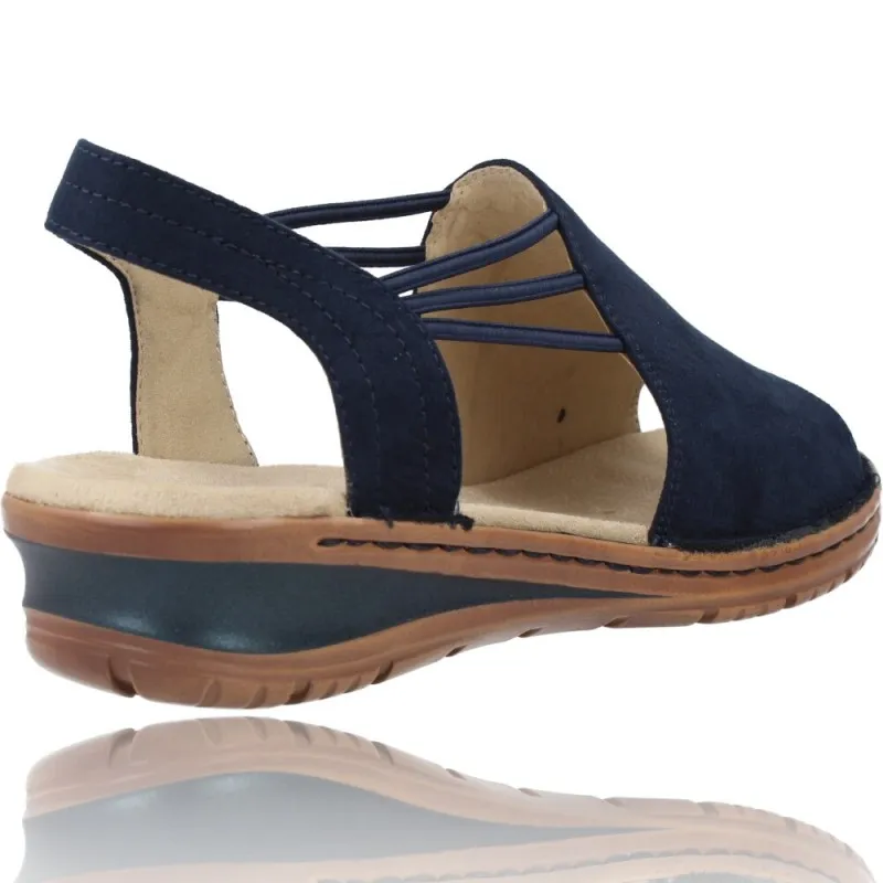 SANDALIAS CASUAL CON CUñA PARA MUJER DE ARA HAWAII 1227241