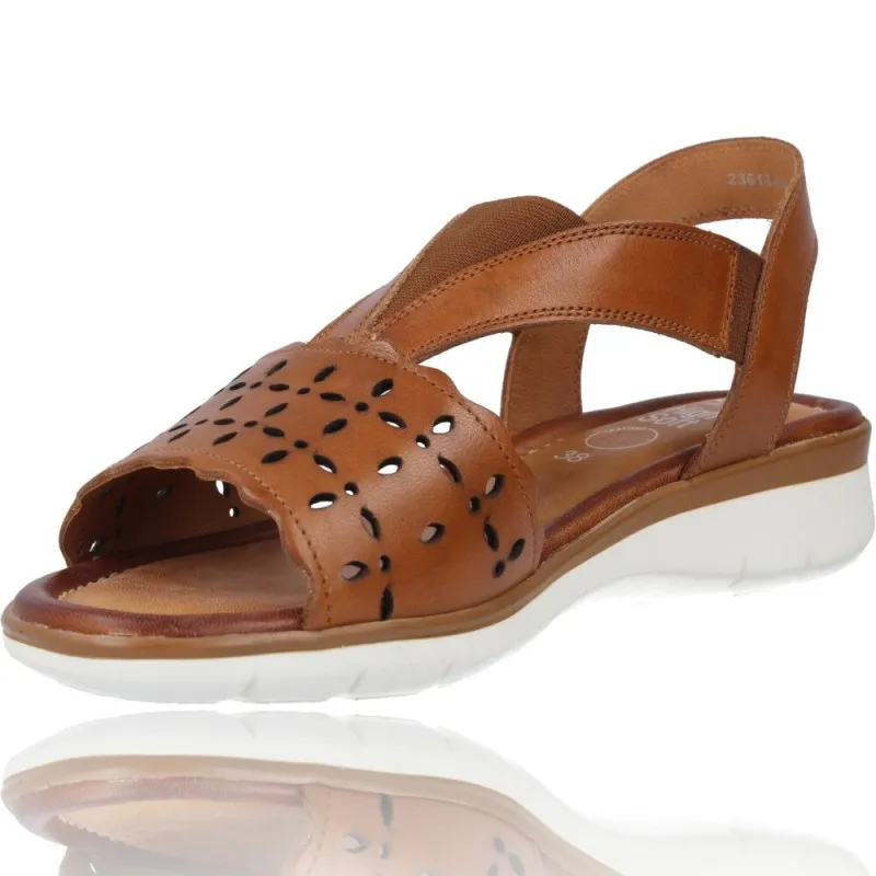 SANDALIAS CASUAL DE PIEL PARA MUJERES DE ARA SHOES 1223616 KRETA