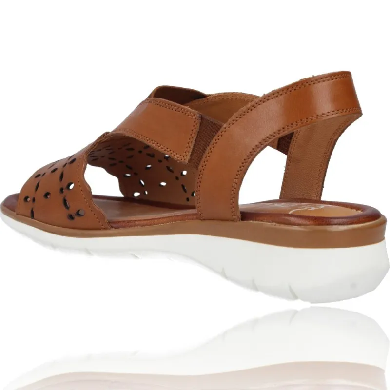 SANDALIAS CASUAL DE PIEL PARA MUJERES DE ARA SHOES 1223616 KRETA