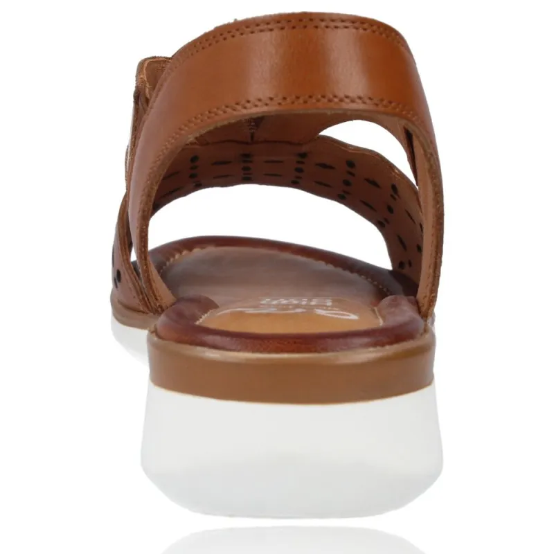 SANDALIAS CASUAL DE PIEL PARA MUJERES DE ARA SHOES 1223616 KRETA
