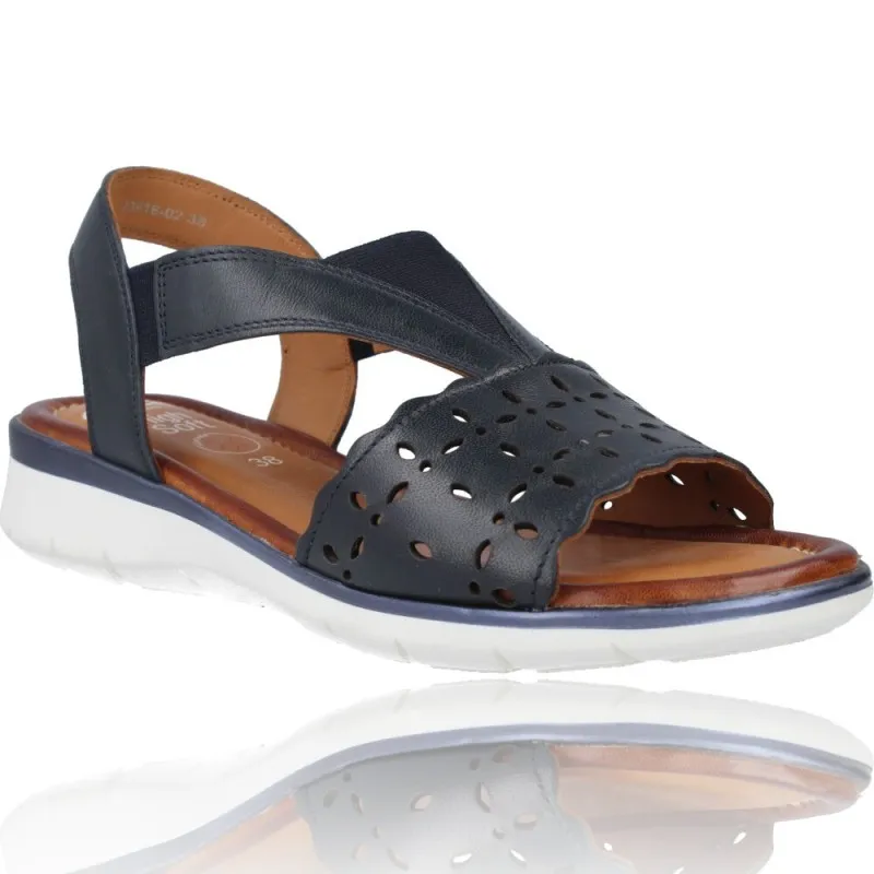 SANDALIAS CASUAL DE PIEL PARA MUJERES DE ARA SHOES 1223616 KRETA