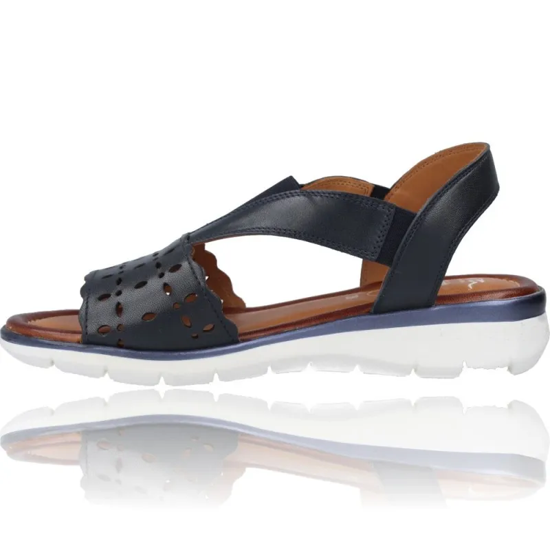 SANDALIAS CASUAL DE PIEL PARA MUJERES DE ARA SHOES 1223616 KRETA