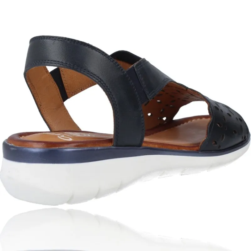 SANDALIAS CASUAL DE PIEL PARA MUJERES DE ARA SHOES 1223616 KRETA
