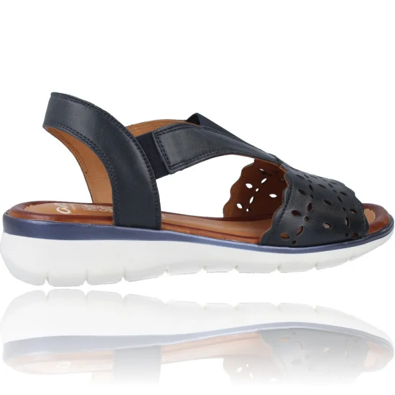 SANDALIAS CASUAL DE PIEL PARA MUJERES DE ARA SHOES 1223616 KRETA