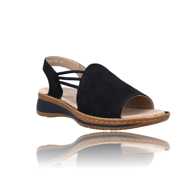 SANDALIAS CON CUñA PARA MUJER DE ARA SHOES 1229005 DISEñO CóMODO Y ELEGANTE
