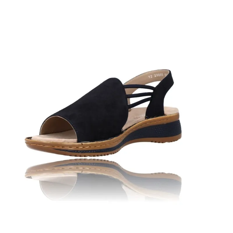 SANDALIAS CON CUñA PARA MUJER DE ARA SHOES 1229005 DISEñO CóMODO Y ELEGANTE