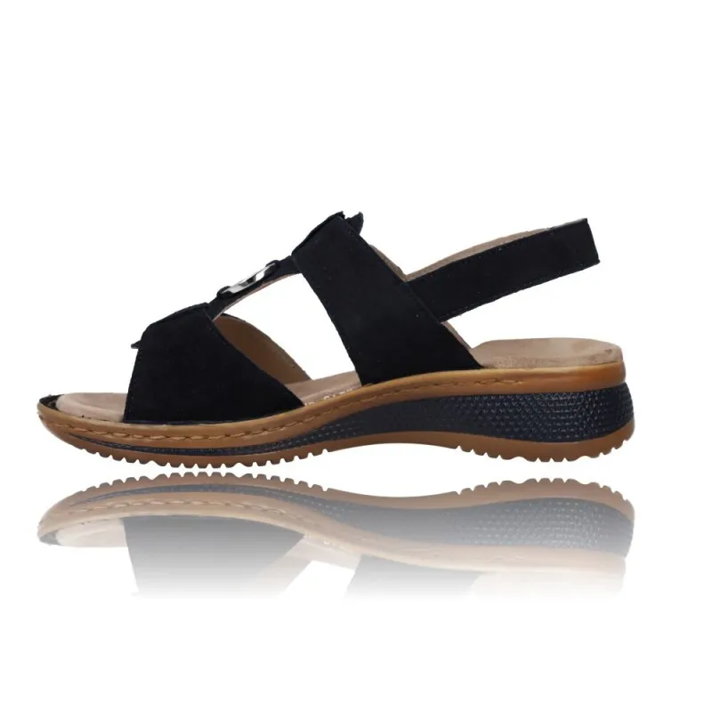 SANDALIAS CON CUñA PARA MUJER DE ARA SHOES HAWAII 2.0 1229001
