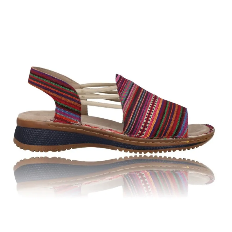 SANDALIAS CON CUñA PARA MUJER DE ARA SHOES HAWAII 2.0 1229005