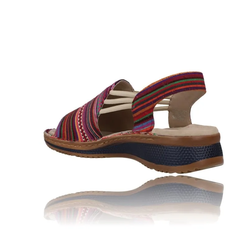 SANDALIAS CON CUñA PARA MUJER DE ARA SHOES HAWAII 2.0 1229005
