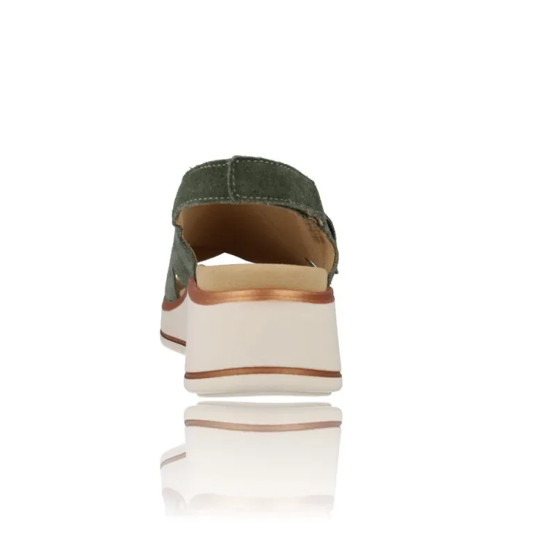 SANDALIAS CON CUñA Y TIRAS CRUZADAS PARA MUJER DE ARA SHOES 1242404