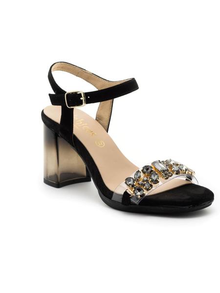 sandalias d'chicas 5011 negras para mujer