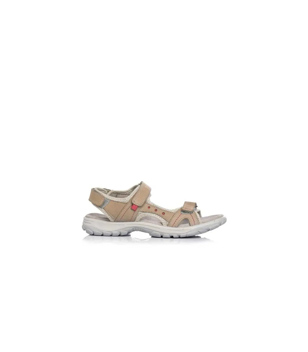 Sandalias en color taupe para mujer