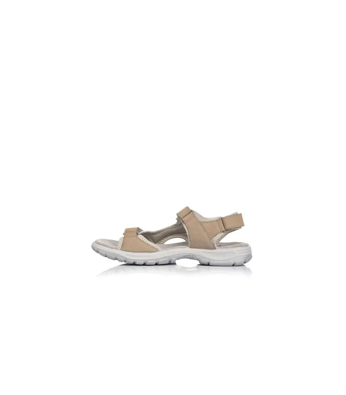 Sandalias en color taupe para mujer