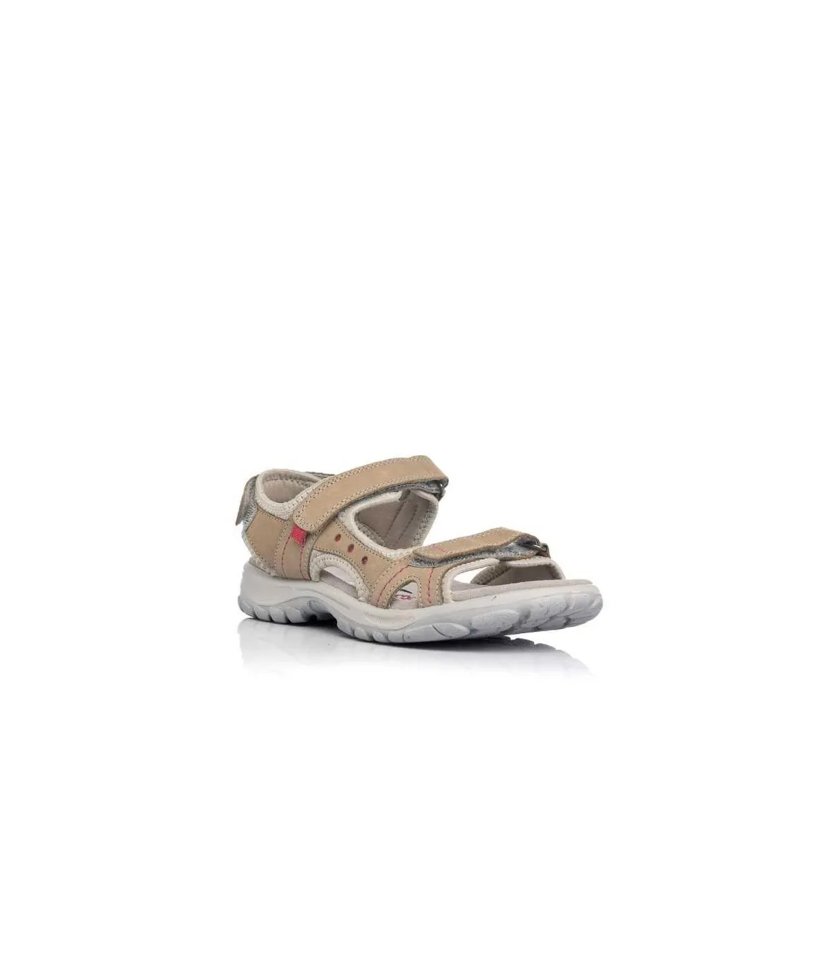 Sandalias en color taupe para mujer