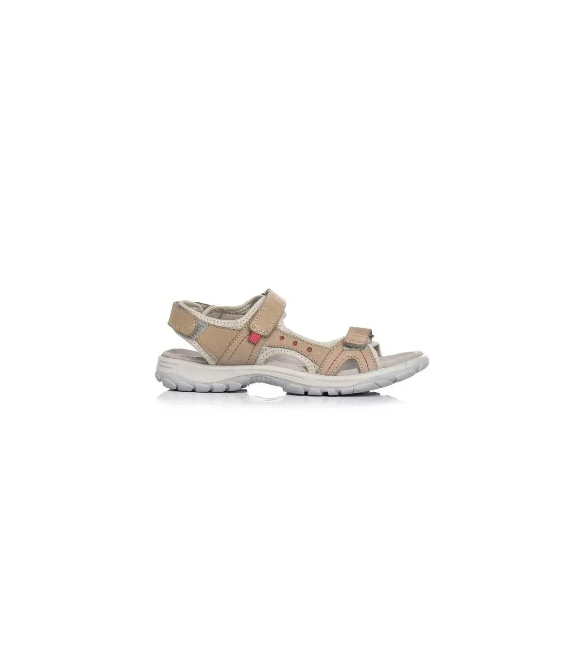 Sandalias en color taupe para mujer
