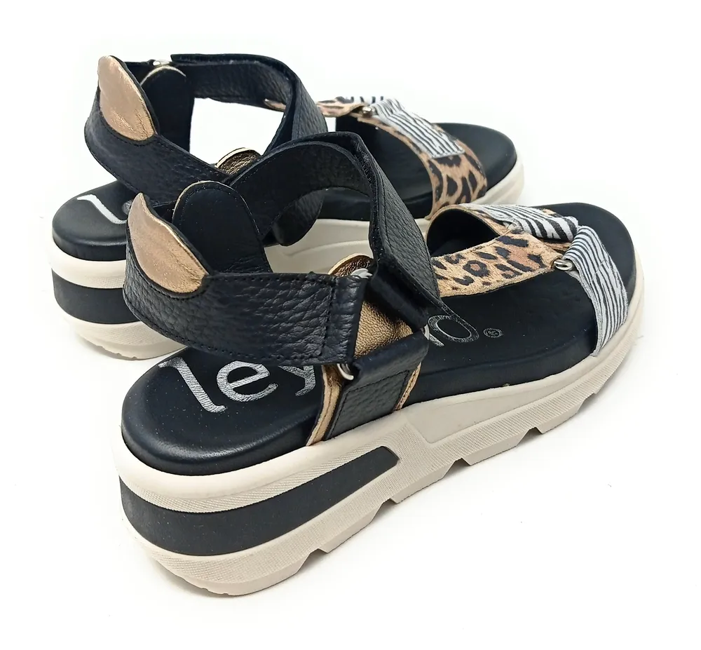SANDALIAS LEYLAND 5401 NEGRO