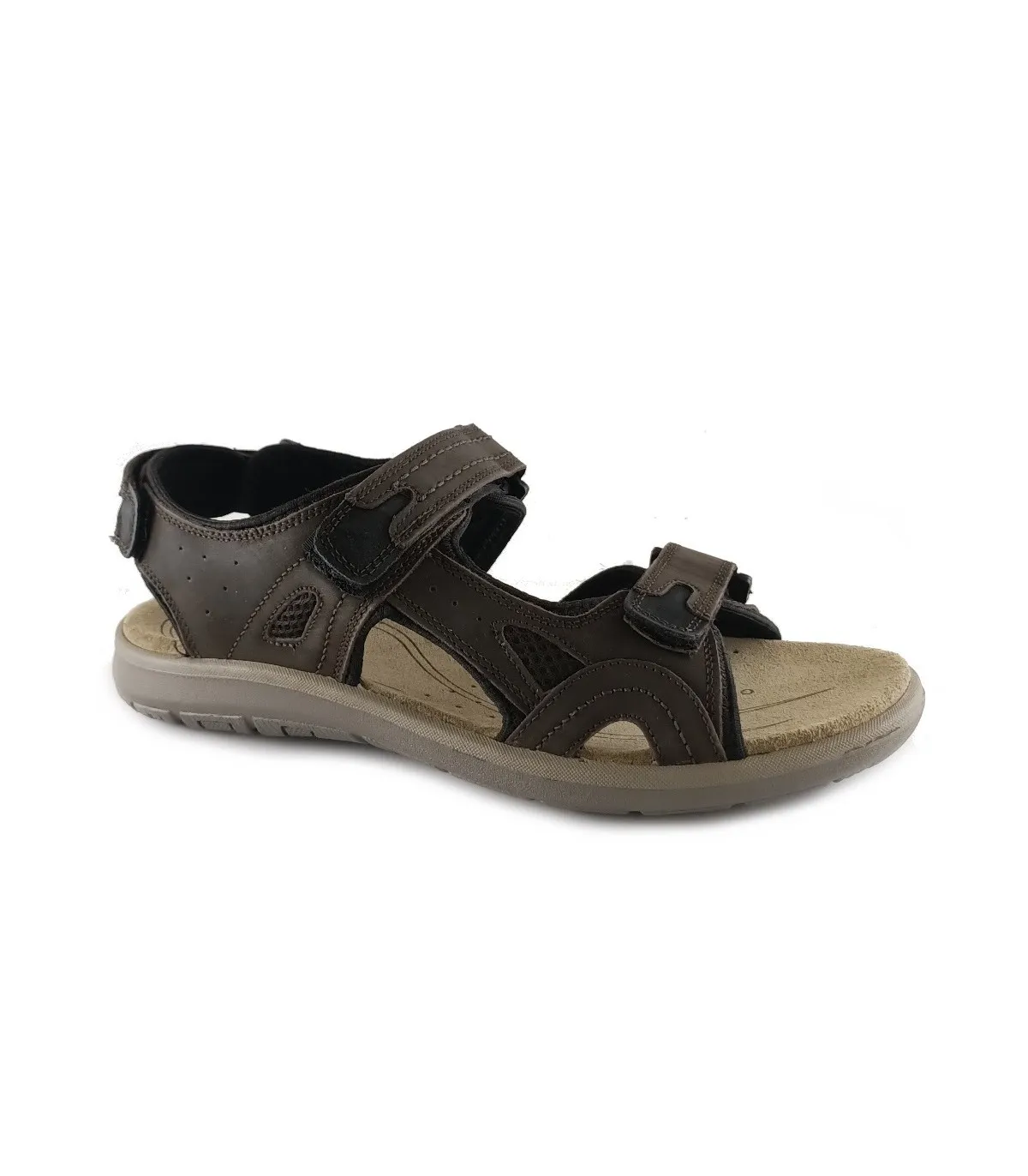 Sandalias para hombre con cierre de velcro