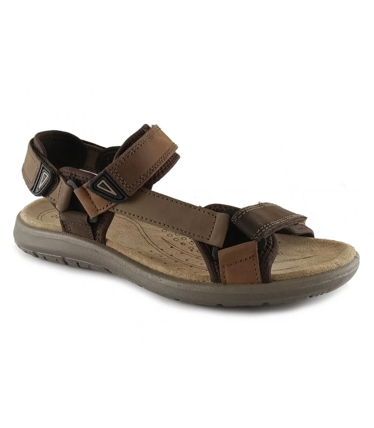 Sandalias para hombre en color marrón