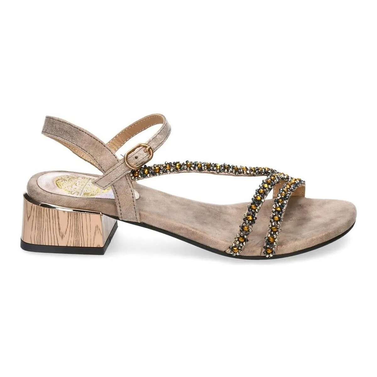 SANDALIAS PEDRERÍA ST GALLEN OLBIA TAUPE