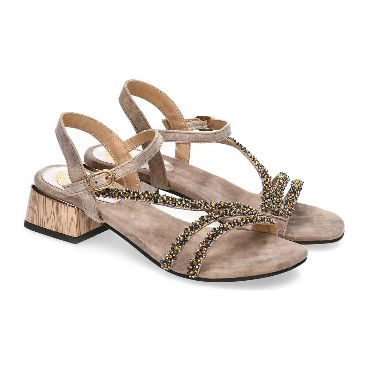 SANDALIAS PEDRERÍA ST GALLEN OLBIA TAUPE