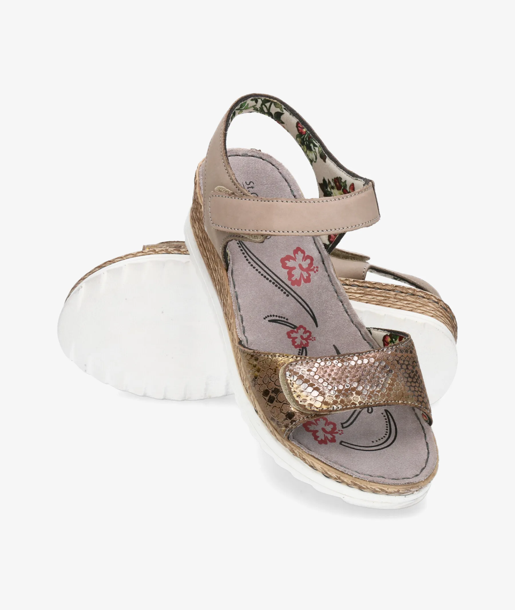 Sandalias St. Gallen AMALFI en oro