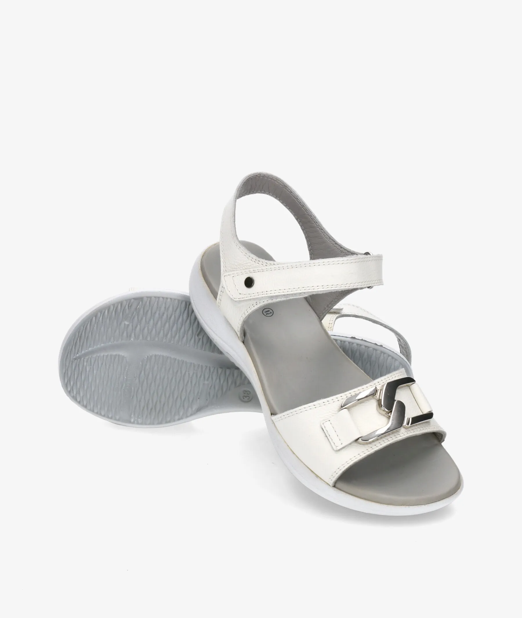 Sandalias St. Gallen  CAROLINA en blanco