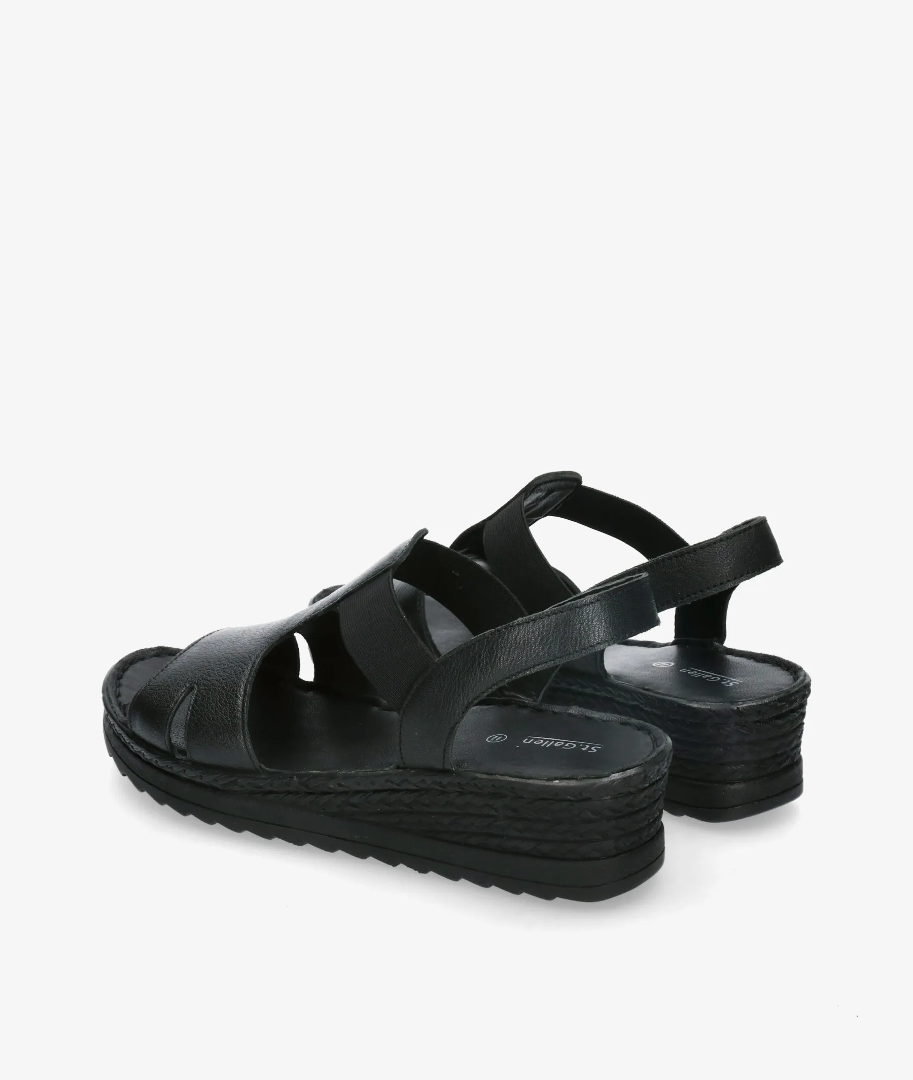 Sandalias St. Gallen  CIRELLA en negro