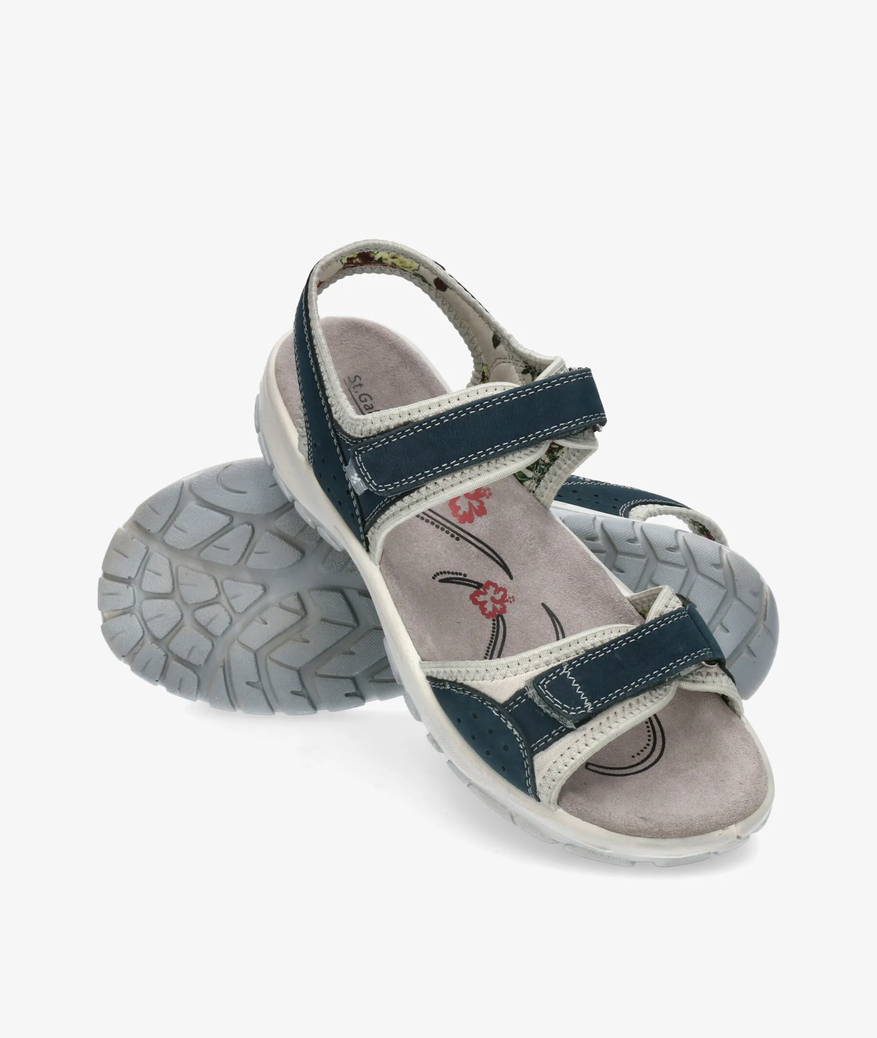 Sandalias St. Gallen  GENIL en azul marino