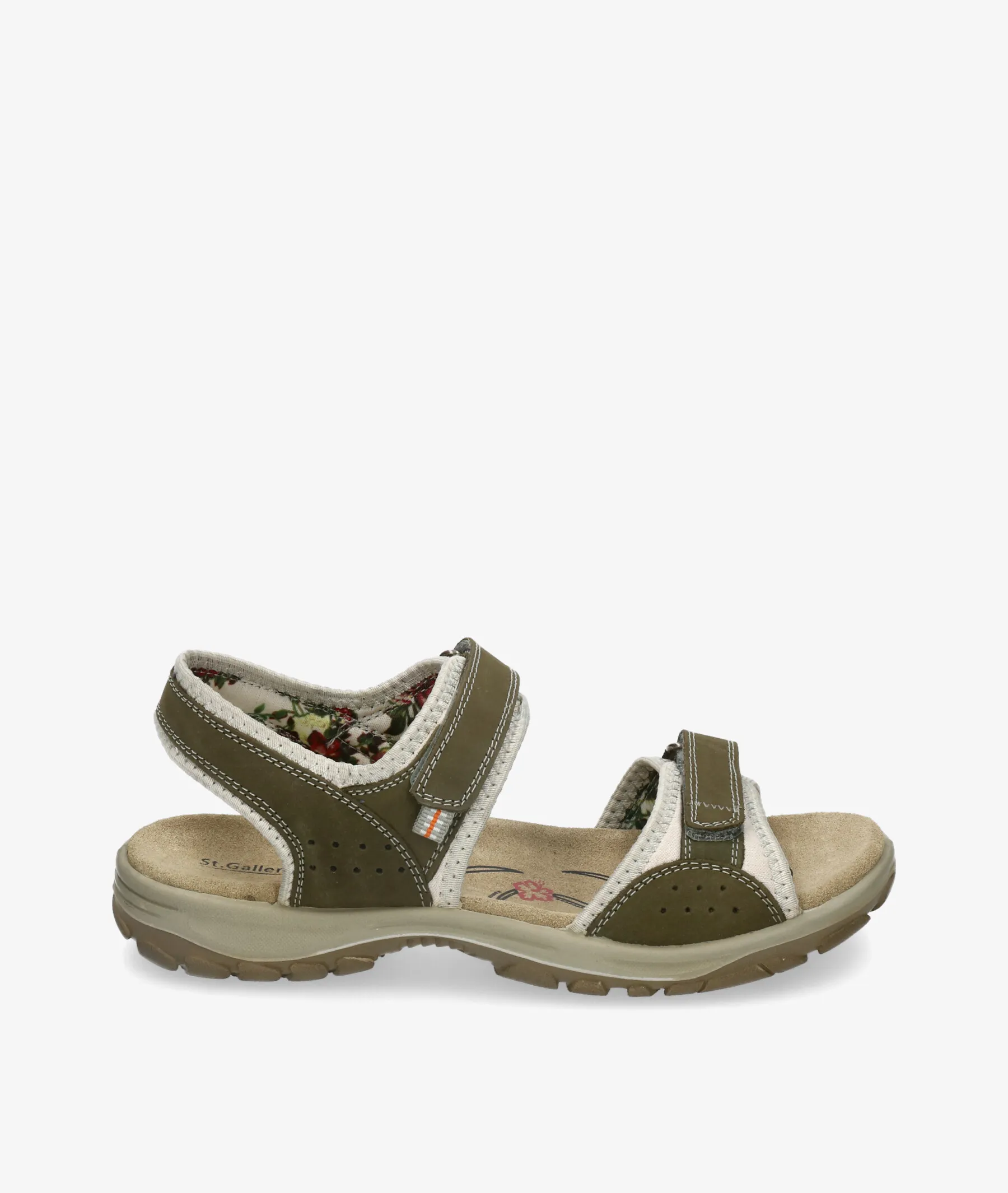 Sandalias St. Gallen  GENIL en caki